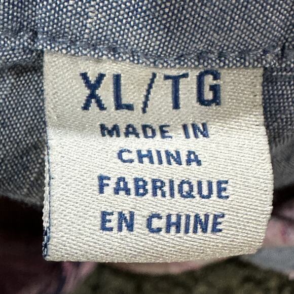 Tommy Bahama Shirt Mens XL Pink Blue Floral Camp Button Up Hawaiian Island - Picture 7 of 8